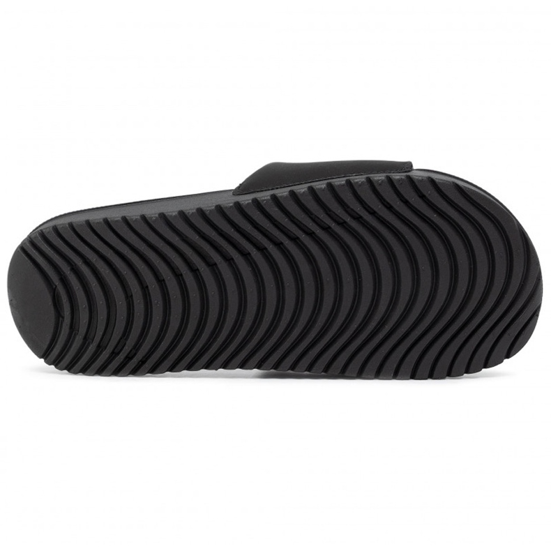 Nike Kawa Slide (GS / PS) pantofole nere per bambini 819 352 003 nero 1