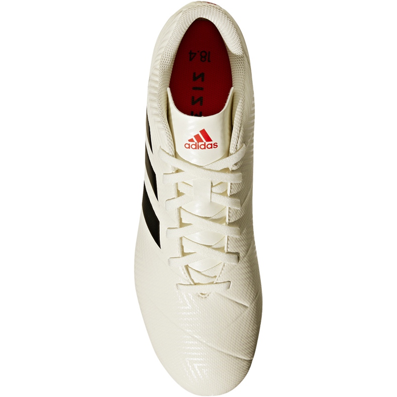 Scarpe da calcio Adidas Nemeziz 18.4 FxG D97992 multicolore bianco 1