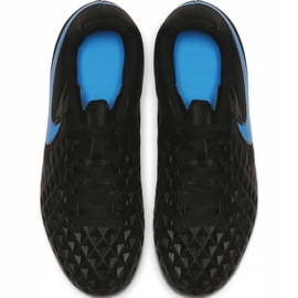Nike Tiempo Legend 8 Club FG / MG AT6107 004 scarpe da calcio nero nero 1