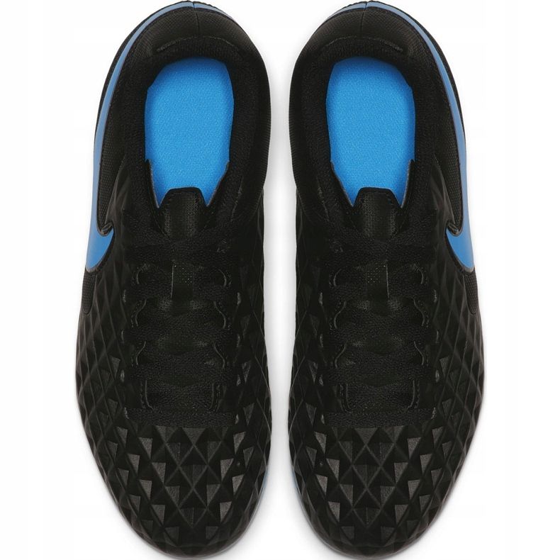 Nike Tiempo Legend 8 Club FG / MG AT6107 004 scarpe da calcio nero nero 1