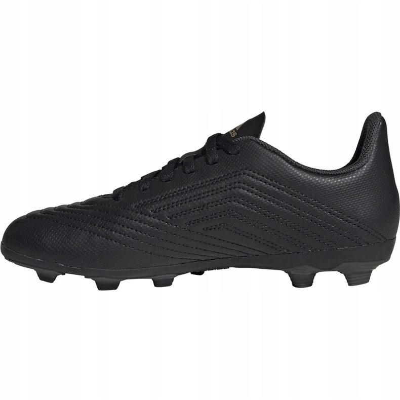 Adidas Predator 19.4 FxG Junior scarpe da calcio nere EF8989 nero nero 1