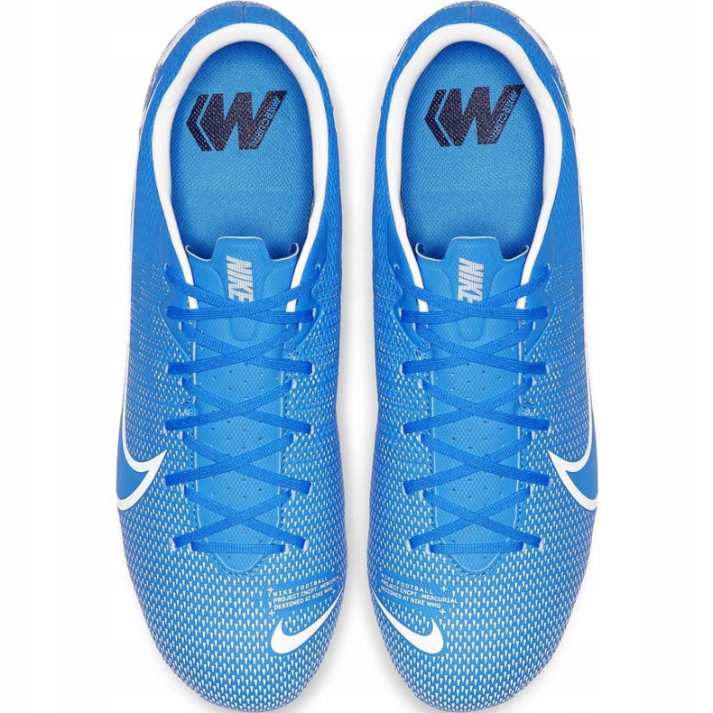 Nike Mercurial Vapor 13 Academy FG / MG AT5269 414 scarpe da calcio blu blu 1