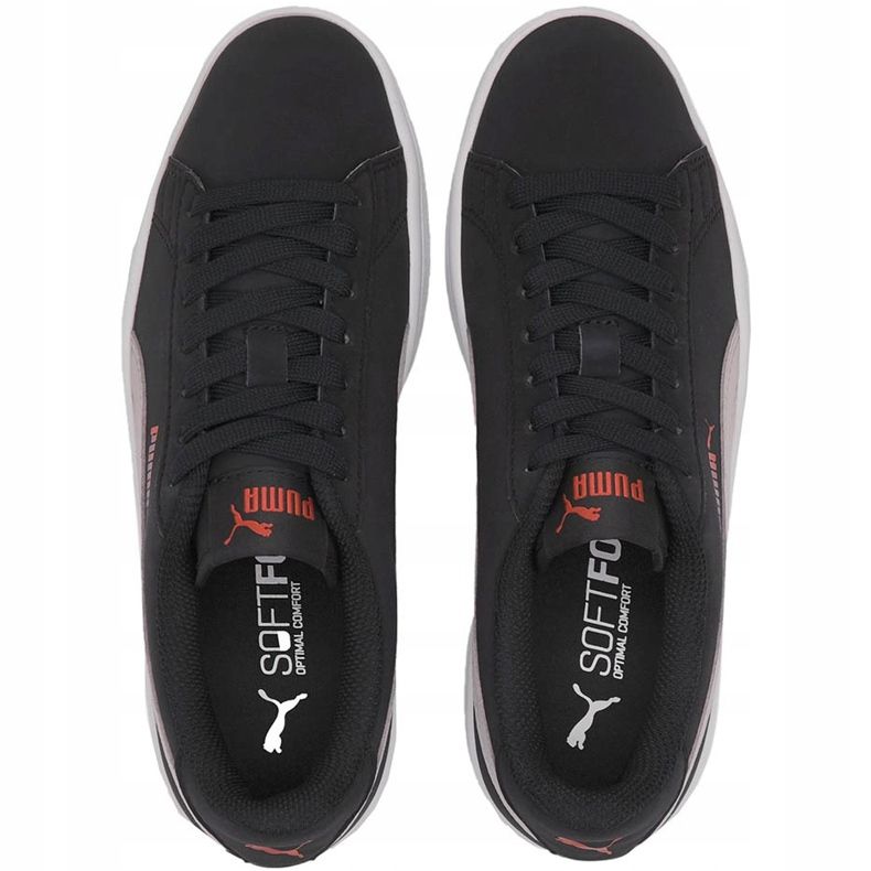 Puma Smash v2 Buck Jr. nero 365182 19 scarpe per bambini 1