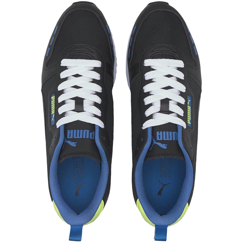 Scarpe da uomo Puma R78 Neon nero 373203 01 1