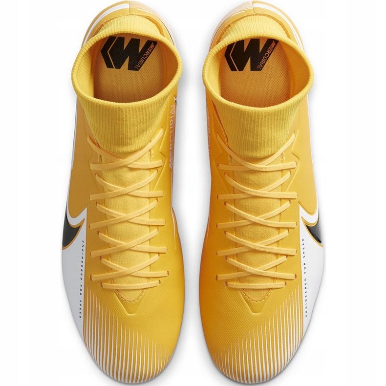 Scarpa da calcio Nike Mercurial Superfly 7 Academy Sg Pro Ac BQ9141 801 arancia giallo 1