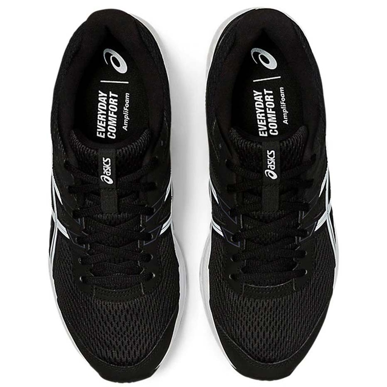 Asics Gel-Contend 6 bianco e nero 1011A667 003 scarpe da corsa da uomo 1