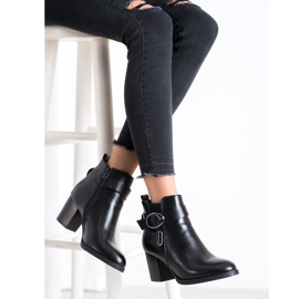 J. Star Stivali casual con fibbia nero 2