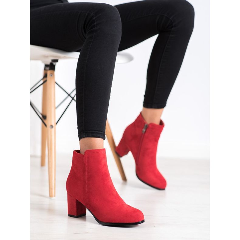 Wilady Stivali rossi alla moda rosso 1