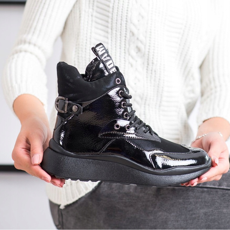 SHELOVET Stivali sportivi con isolamento nero 2