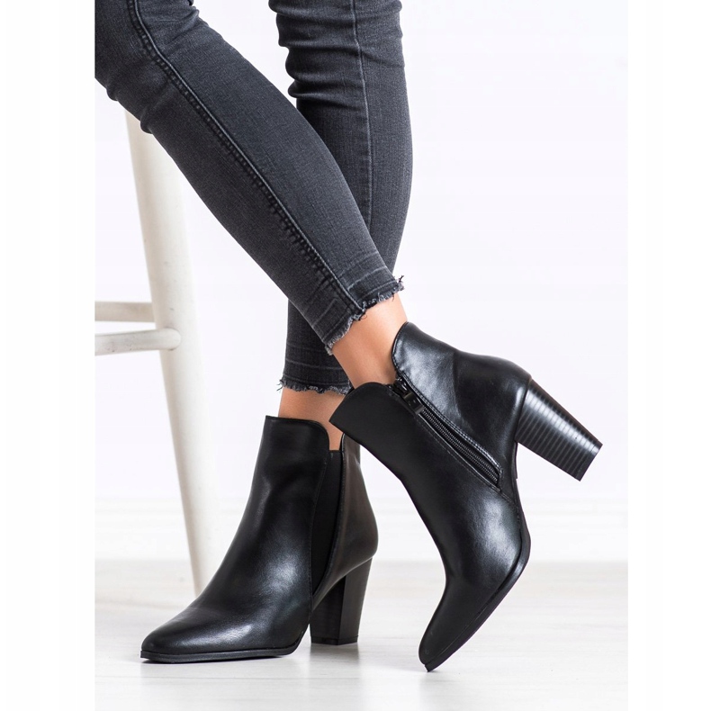 SHELOVET Stivali caldi sul post nero 2