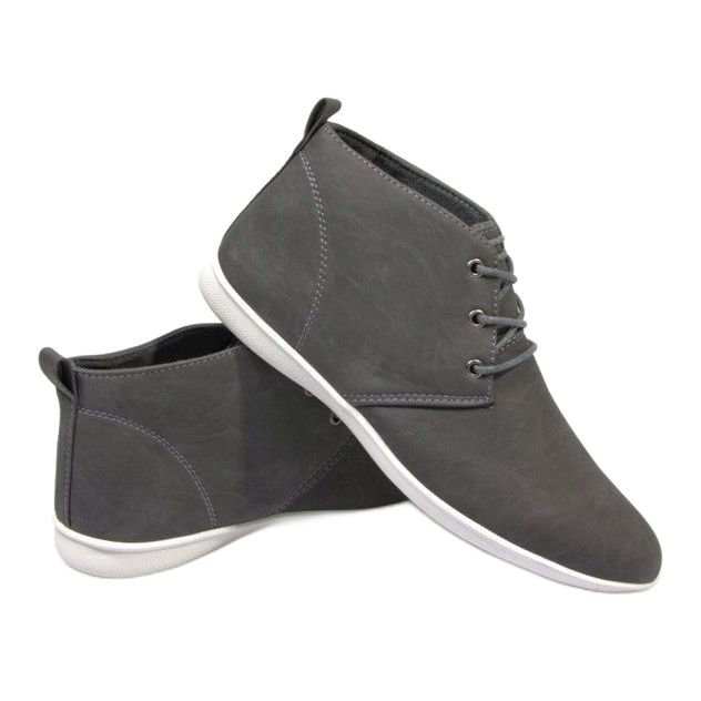 Scarpe eleganti B004-1 Grigio 1