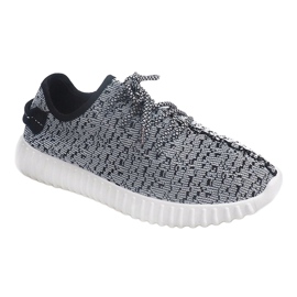 Sport Running Roshe 6868 Bianco bianca nero 1