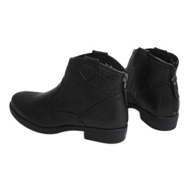 Scarpe basse Stivali da cowboy 248-PA Nero 2