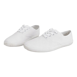 ZS-001 Sneakers in tessuto bianco 1