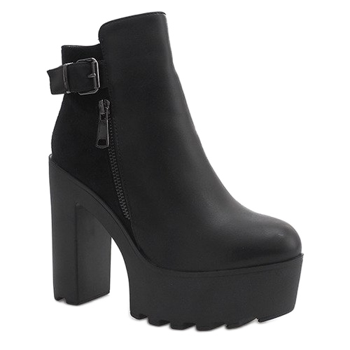 Stivali caldi su un post 979-GA Black nero 1