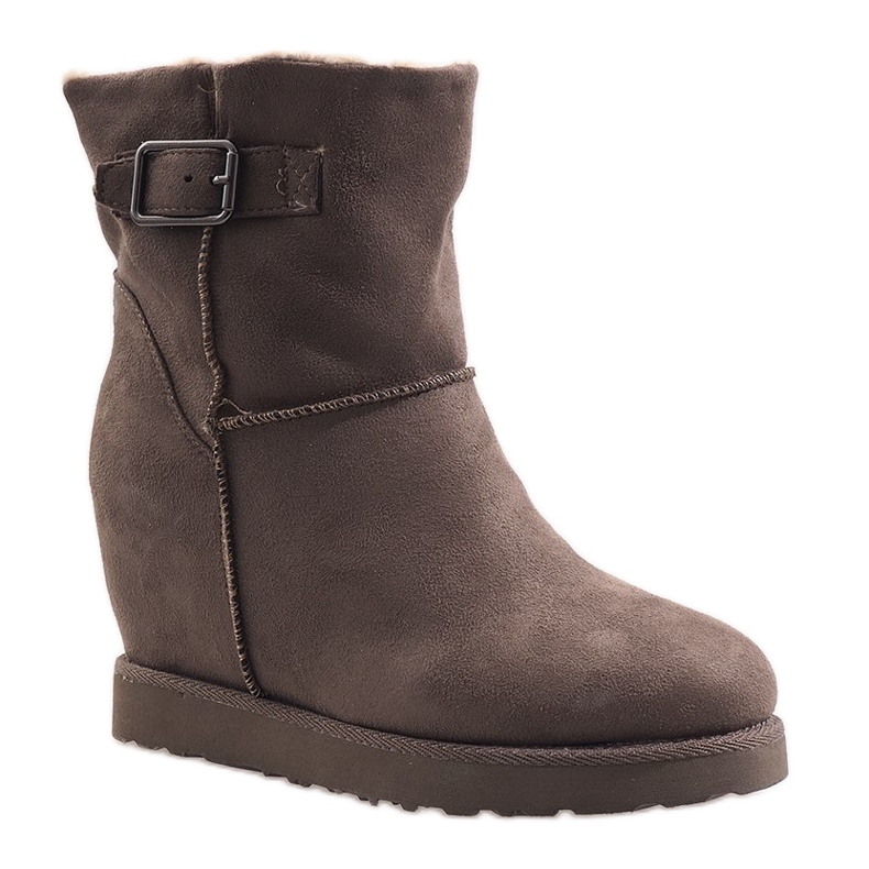 Zeppa isolata Brown Eskimo B2601-1 marrone 1