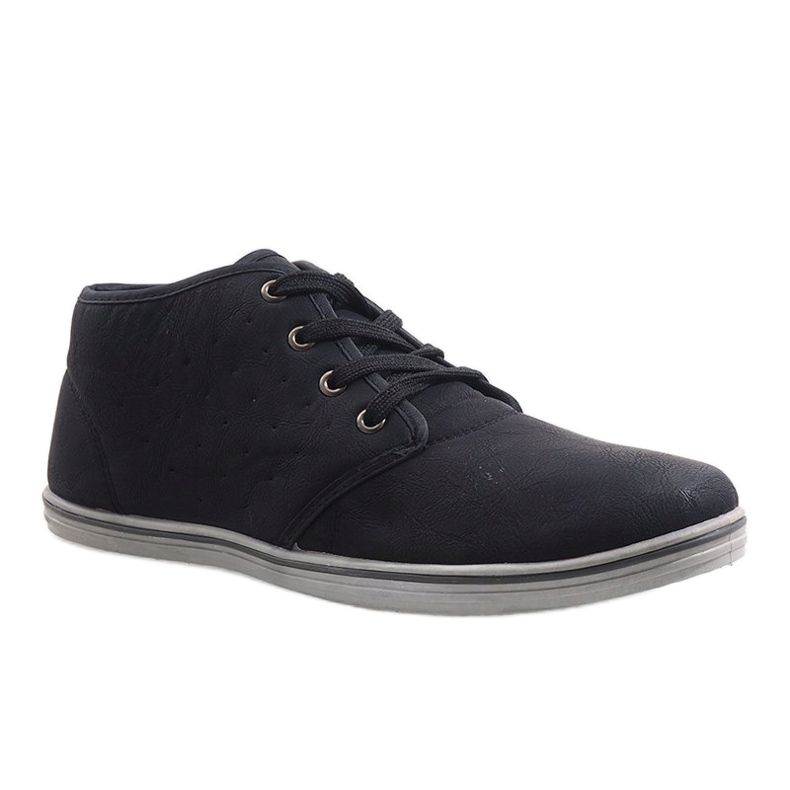 Sneakers alte alla moda TL354 grigie grigio 1