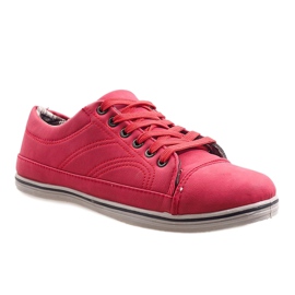 Sneakers alla moda TL363-6 Rosse rosso 1