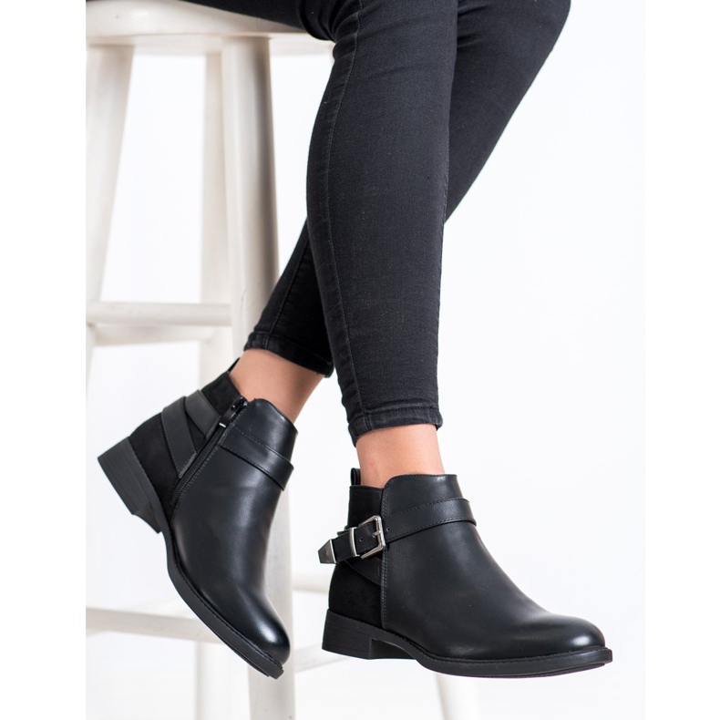 Anesia Paris Stivali Classici Con Fibbia nero 1