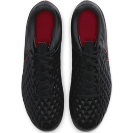 Nike Tiempo Legend 8 Club FG / MG M AT6107 060 scarpe da calcio nero, rosso, nero/argento nero 1