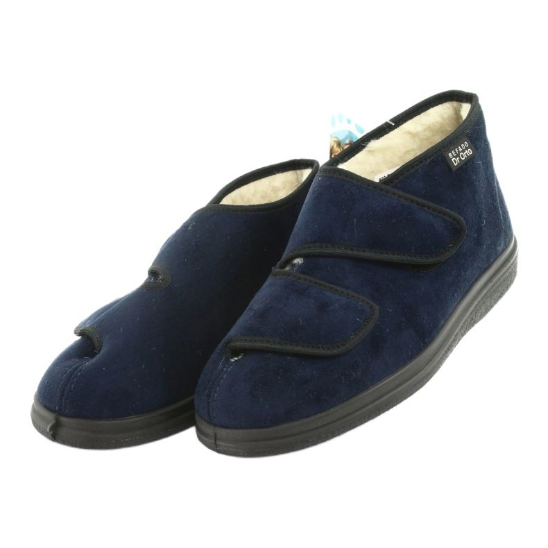 Scarpe da donna Befado pu 986M010 blu navy 3