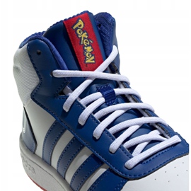 Scarpe Adidas Hoops Mid 2.0 Jr FW3167 bianco blu 2