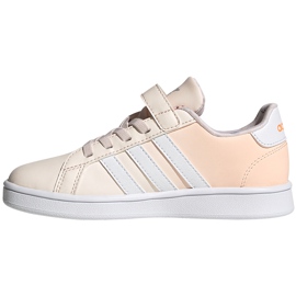 Adidas Grand Court C scarpe da bambino rosa FW4937 1