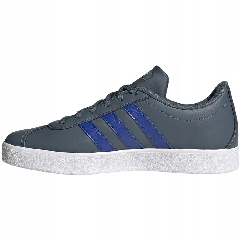 Adidas Vl Court 2.0 scarpe da bambino verde FW3934 multicolore 1