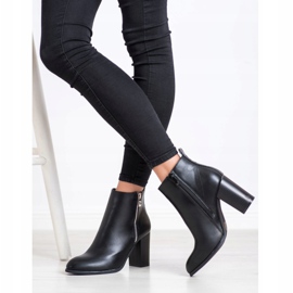 Cm Paris Stivali classici con cerniera decorativa nero 1