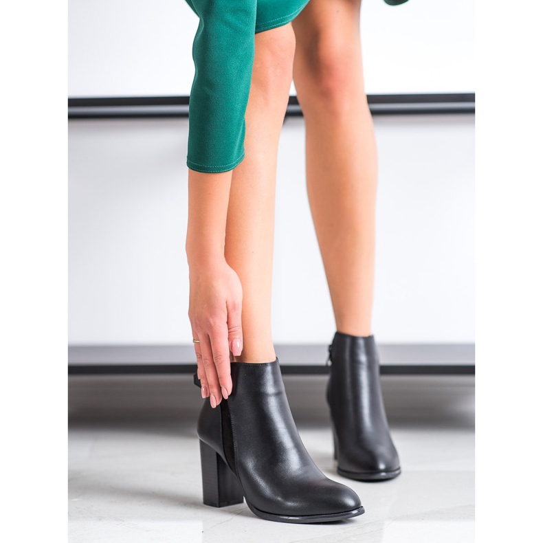 Cm Paris Stivali eleganti in ecopelle nero 1