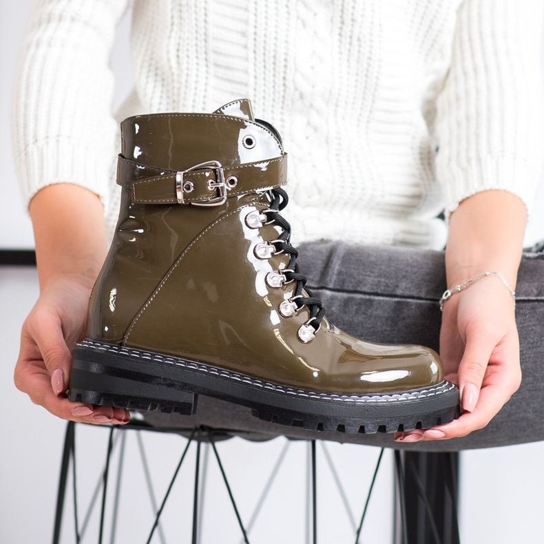 SDS Trappers laccati alla moda verde 2