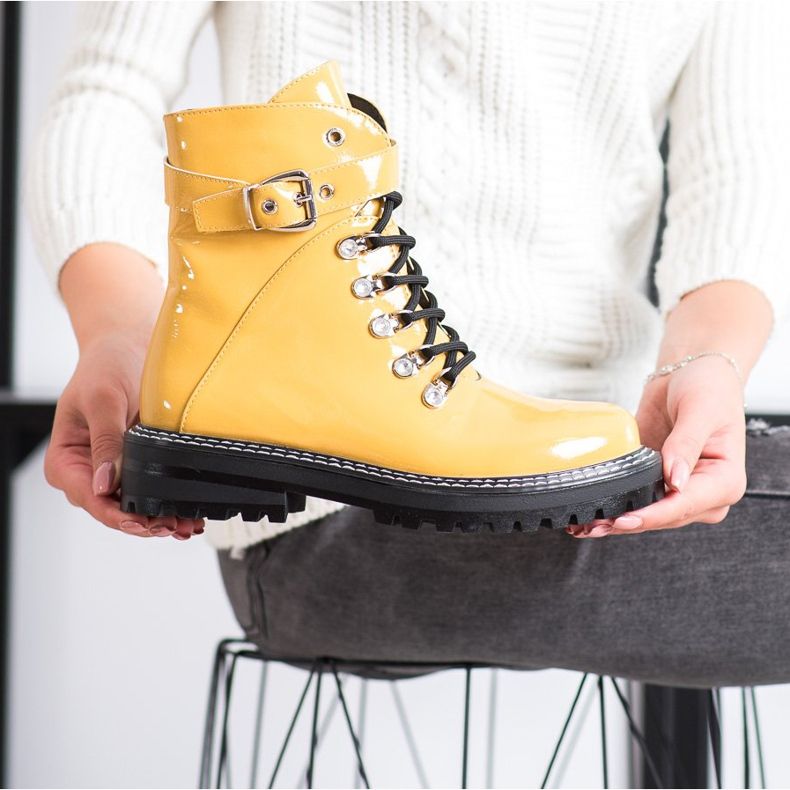 SDS Trappers laccati alla moda giallo 2