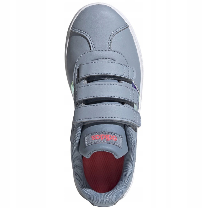 Adidas Vl Court 2.0 Cmf Jr FW4958 scarpe grigio 1