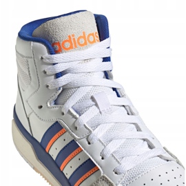 Scarpe Adidas Entrap Mid M FW3454 bianco blu arancia 2