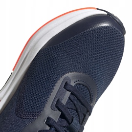 Scarpe da corsa adidas FortaRun Jr FV2601 bianco blu navy arancia 1