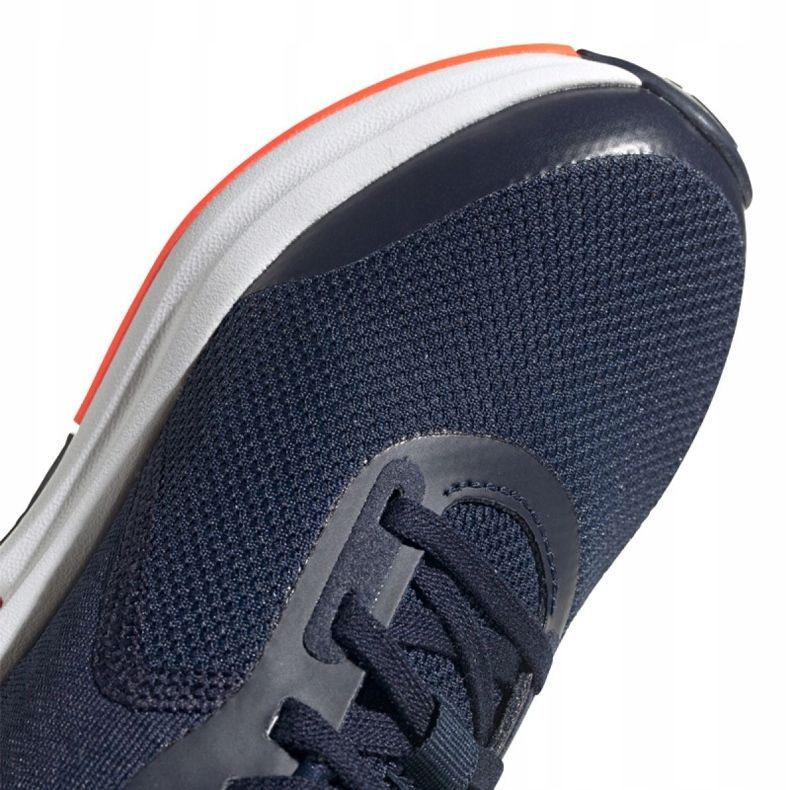 Scarpe da corsa adidas FortaRun Jr FV2601 bianco blu navy arancia 1