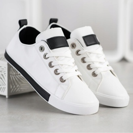 SHELOVET Sneakers Con Inserti Neri bianco nero 2