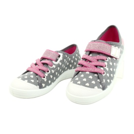 Scarpe per bambini Befado 251X159 bianco rosa argento grigio 3