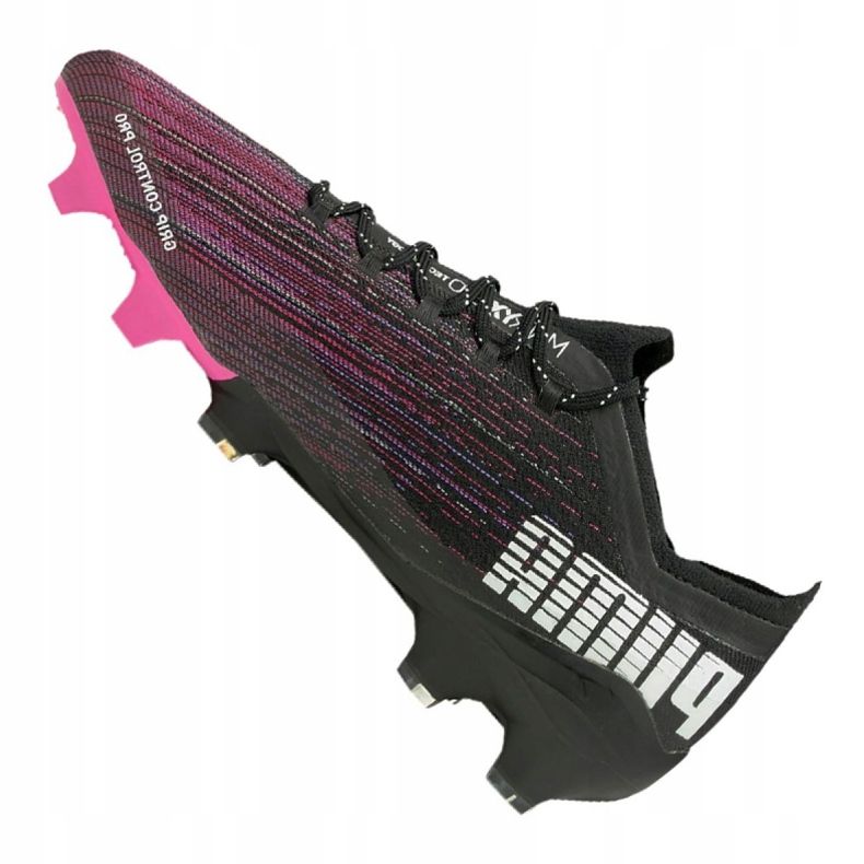Scarpe da calcio Puma Ultra 1.1 Fg M 106044-03 nero, nero, rosa nero 1