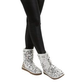 Stivali isolati argento emu Stouteyes d'argento 1