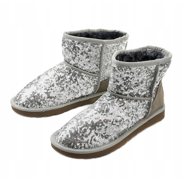 Stivali isolati argento, emu Autumnsnow 2