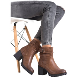 SDS Stivali alti con isolamento marrone 1