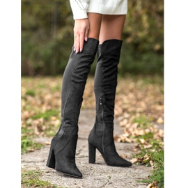Sweet Shoes Stivali Alti In Spitz nero 1