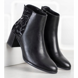 Sergio Leone Stivali caldi con motivo nero 2