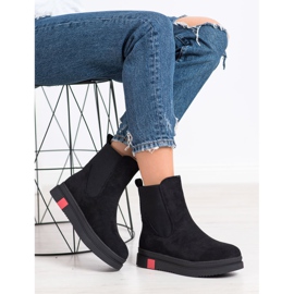 Gogo Stivali slip-on sulla piattaforma nero 2