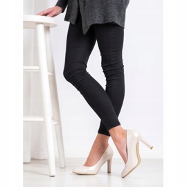 Goodin Décolleté con tacco alto beige 2