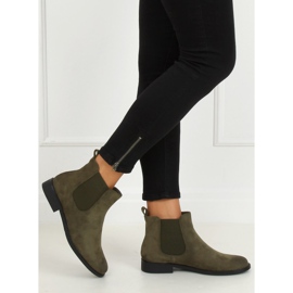 Stivaletti Chelsea verdi da donna 8310 Verde 2