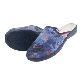 Scarpe per bambini colorate Befado 707Y415 rosso blu 4