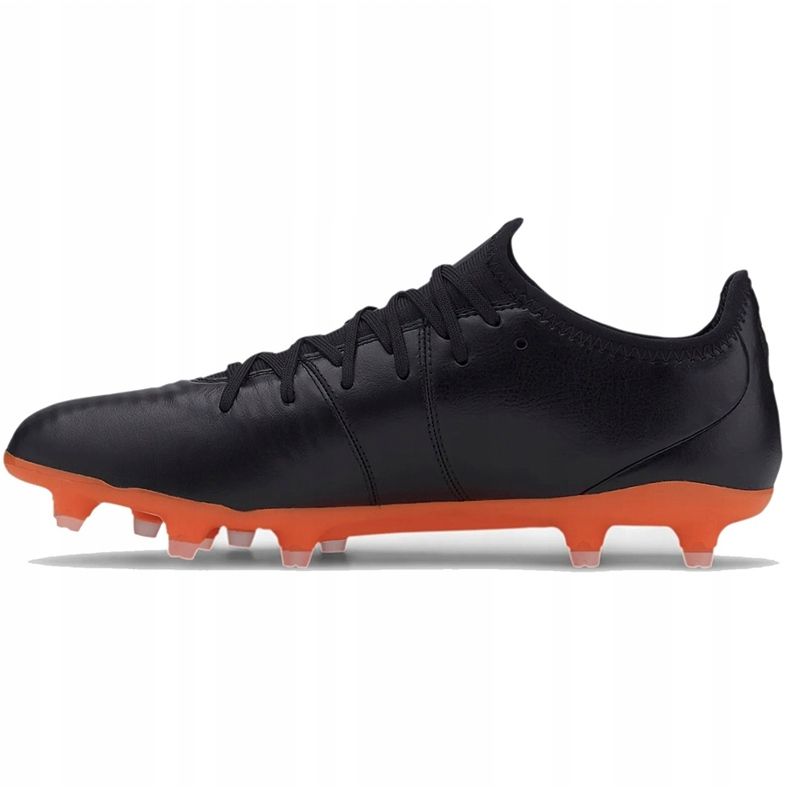 Scarpe da calcio Puma King Pro Fg nero-arancio 105608 06 multicolore 1