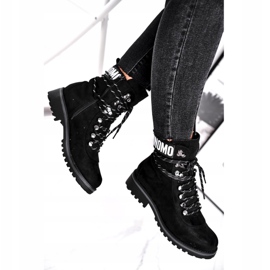 Evento Stivali in legno High Black 9BT35-1331 Black Popsi nero 1